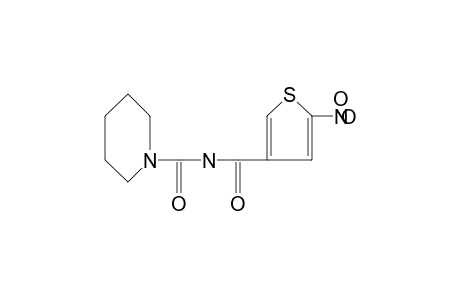 N-(5-nitro-3-thenoyl)-1-piperidinecarboxamide