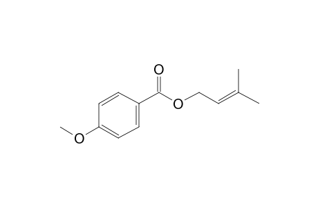 p-Anisic acid, 3-methylbut-2-enyl ester