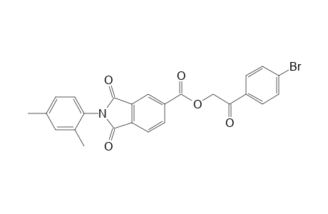 1H-isoindole-5-carboxylic acid, 2-(2,4-dimethylphenyl)-2,3-dihydro-1,3-dioxo-, 2-(4-bromophenyl)-2-oxoethyl ester