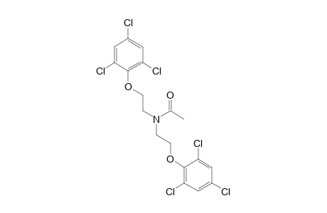 N,N-bis[2-(2,4,6-trichlorophenoxy)ethyl]acetamide