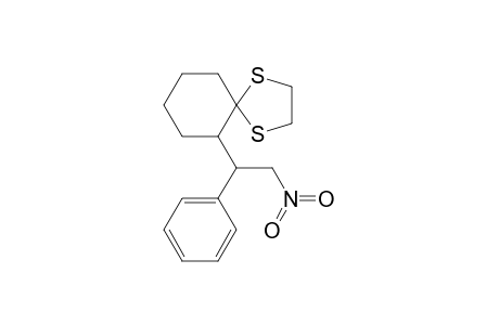 1,4-Dithiaspiro[4.5]decane, 6-(2-nitro-1-phenylethyl)-, [S-(R*,S*)]-