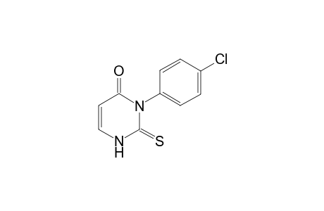 3-(Para-chlorophenyl)-2,3-dihydro-2-thioxopyrimidin-4(1H)-one