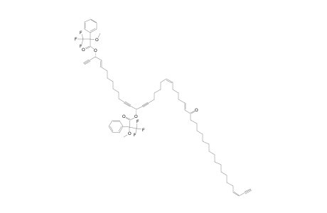 3,14-(R)-ALPHA-METHOXY-ALPHA-(TRIFLUOROMETHYL)-PHENYLACETIC_ACID_DIESTER_OF_PETROCORTYNE_H