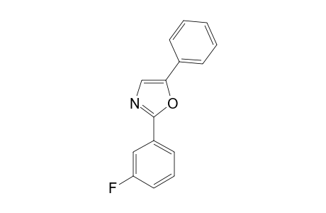 2-(m-fluorophenyl)-5-phenyloxazole