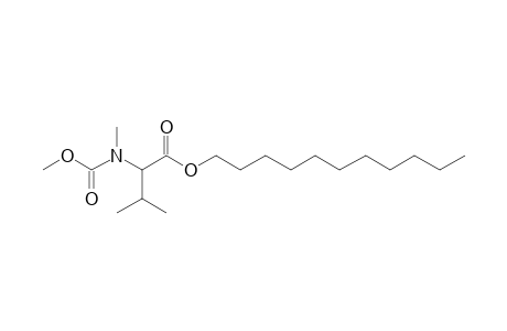 Valine, N-methyl-N-methoxycarbonyl-, undecyl ester