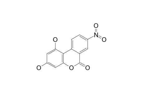 1,3-DIHYDROXY-8-NITRO-6H-DIBENZO-[B,D]-PYRAN-6-ONE