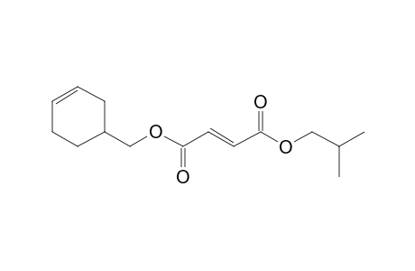 Fumaric acid, cyclohex-3-enylmethyl isobutyl ester