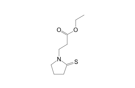 Ethyl 3-(2-thioxo-1-pyrrolidinyl)propanoate