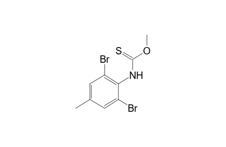 2,6-dibromo-4-methylthiocarbanilic acid, o-methyl ester