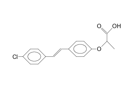 E-4'-(1-Carboxy-ethoxy)-4-chloro-stilbene