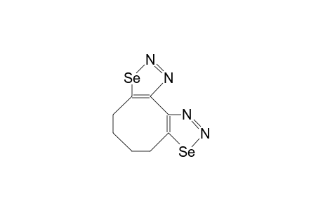 5,6,7,8-Tetrahydro-cycloocta(2,1-D:3,4-D')bis(1,2,3)selenadiazole