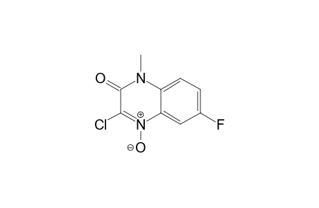 3-Chloro-6-fluoro-1-methylquinoxalin-2(1H)-one 4-Oxide