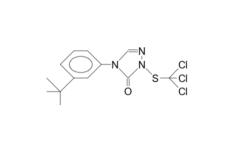 2-Trifluoromethylmercapto-4-(3-tert-butyl-phenyl)-2,4-dihydro-1,2,4-triazolon-3