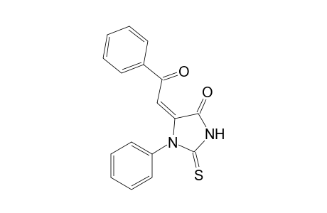 (E)-5-(2-Oxo-2-phenylethylidene)-1-phenyl-2-thioxoimidazolidin-4-one
