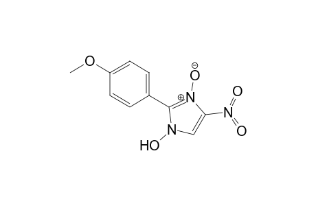 1-Hydroxy-4-nitro-2-(p-methoxyphenyl)imidazole 3-oxide