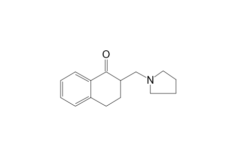 Tetralin-1-one, 2-(pyrrolidin-1-yl)methyl-