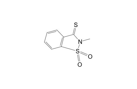 2-methyl-1,2-benzisothiazoline-3-thione, 1,1-dioxide