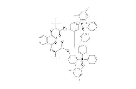 (S(AX),R,R)-2,2'-BIS-(DIPHENYL-PHOSPHINYL)-3,3'-BIS-MESITYL-6,6'-(2-PHTHALOXY-BIS-2,2-DIMETHYL-PROPIONYLOXY)-1,1'-BIPHENYL