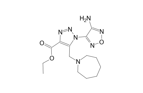 1-(4-Amino-furazan-3-yl)-5-azepan-1-ylmethyl-1H-[1,2,3]triazole-4-carboxylic acid ethyl ester