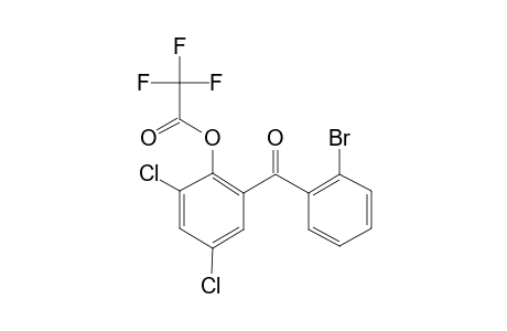 (2-Bromophenyl)(3,5-dichloro-2-hydroxyphenyl)methanone, trifluoroacetate