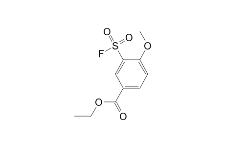 Benzoic acid, 3-(fluorosulfonyl)-4-methoxy-, ethyl ester