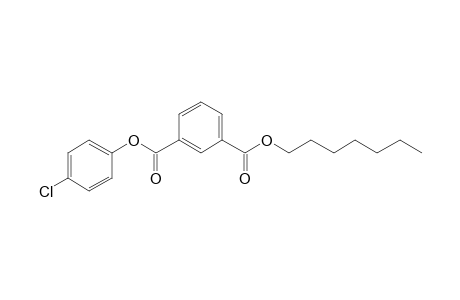 Isophthalic acid, 4-chlorophenyl heptyl ester