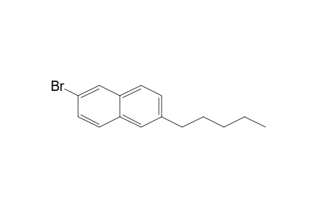 Naphthalene, 2-bromo-6-pentyl-