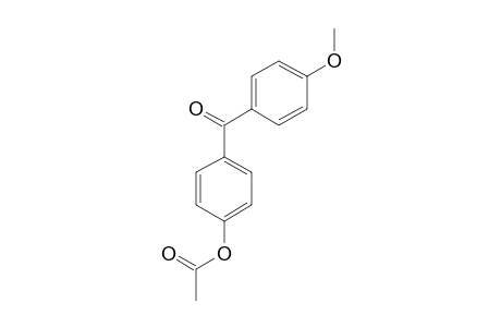 4-hydroxy-4'-methoxybenzophenone, acetate