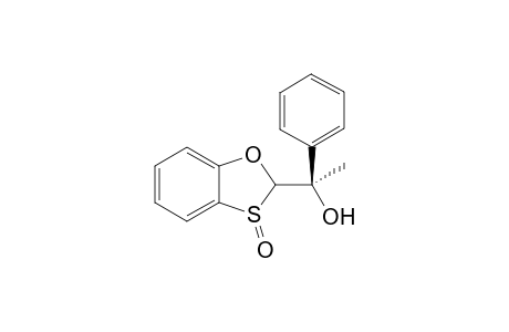 2-[(1R)-1'-Phenyl-1'-hydroxyethyl]-1,3-benzoxathiol-3(2H)-oxide