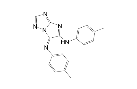 [5-p-Tolylamino-imidazo[1,2-b][1,2,4]triazol-(6E)-ylidene]-p-tolyl-amine