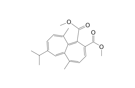 5,10-dimethyl-7-propan-2-ylheptalene-1,2-dicarboxylic acid dimethyl ester