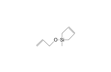 1-Methyl-1-(allyloxy)-1-silacopent-3-ene