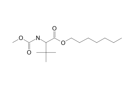 Tert-leucine, N-methoxycarbonyl-, heptyl ester