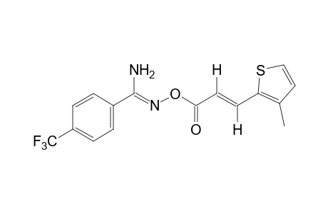 trans-O-[3-(3-methyl-2-thienyl)acryloyl]-alpha,alpha,alpha-trifluoro-p-toluamidoxime