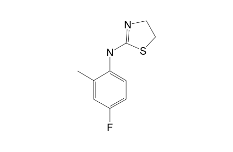 2-(4-fluoro-o-toluididino)-2-thiazoline