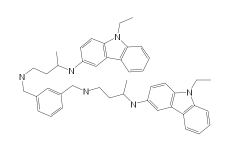 N,N'-bis{[3-(9'-Ethyl-3-carbazolyl)amino]butyl}benzene-1,3-dimethanamine