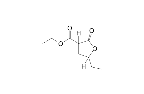 5-Ethyl-2-oxotetrahydro-3-furoic acid, ethyl ester