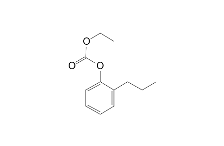 Phenol, 2-propyl-, o-ethoxycarbonyl-