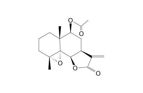 EUDESM-11(13)-EN-12,6-B-OLIDE,4-A,5-A-EPOXY-9-B-ACETOXY