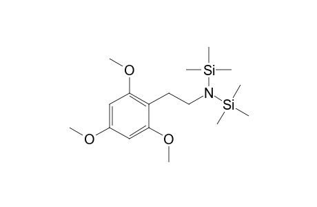 2,4,6-Trimethoxyphenethylamine 2tms