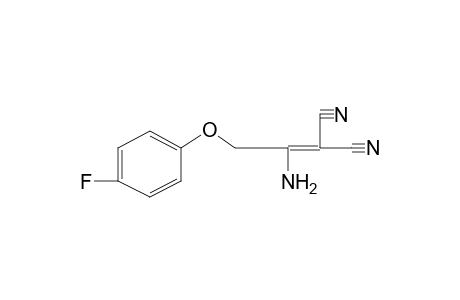 [1-AMINO-2-(p-FLUOROPHENOXY)ETHYLIDENE]MALONONITRILE