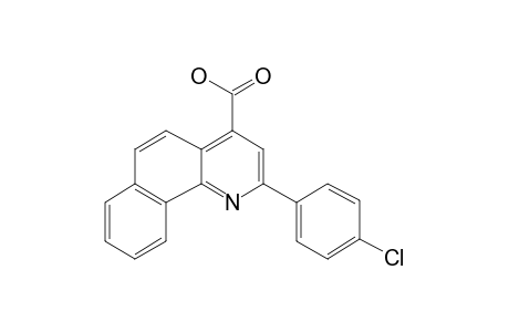 2-[4-Chlorophenyl]-7,8-benzocinchoninic acid