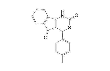 4-(4-methylphenyl)-1,4-dihydroindeno[1,2-d][1,3]thiazine-2,5-dione