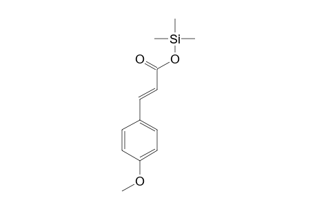 Cinnamic acid, p-methoxy-, trimethylsilyl ester