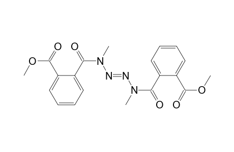 Benzoic acid, 2,2'-[(1,4-dimethyl-2-tetrazene-1,4-diyl)dicarbonyl]bis-, dimethyl ester