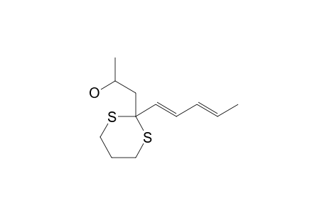 2-(2-Hydroxypropyl)-2-(1,3-pentadienyl)-1,3-dithiane