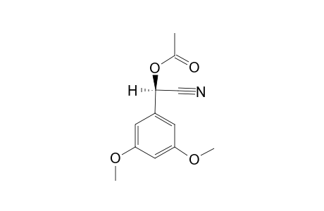 (R)-2-acetoxy-2-(3,5-dimethoxyphenyl)acetonitrile