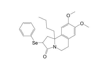 10b-Butyl-8,9-dimethoxy-2-phenylselenyl-1,5,6,10b-tetrahydropyrrolo[2,1-a]isoquinolin-3(2H)-one