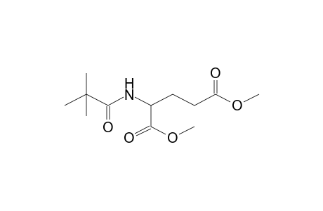 2-(pivaloylamino)glutaric acid dimethyl ester