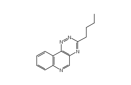 3-butyl-as-triazino[5,6-c]quinoline